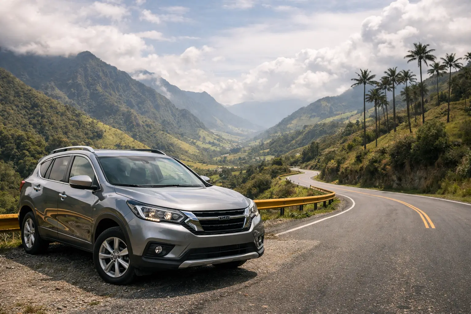Qué carro alquilar para carretera en Colombia