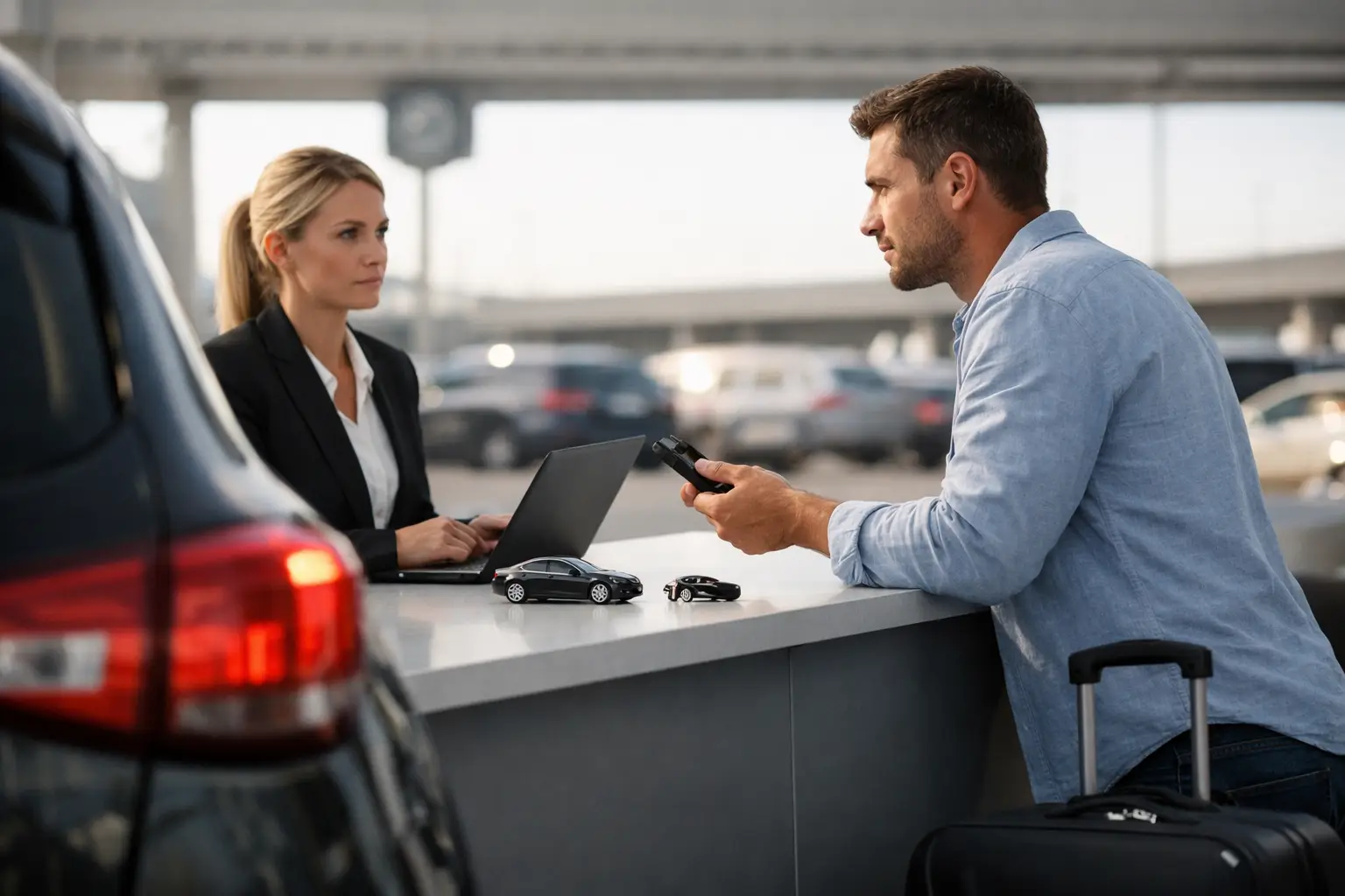 Qué pasa si entrego tarde un coche de alquiler