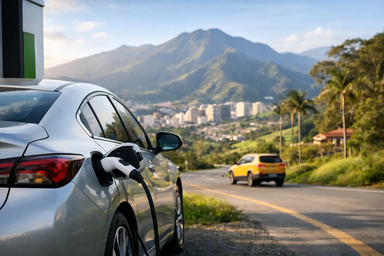 Alquiler de carros híbridos en Colombia