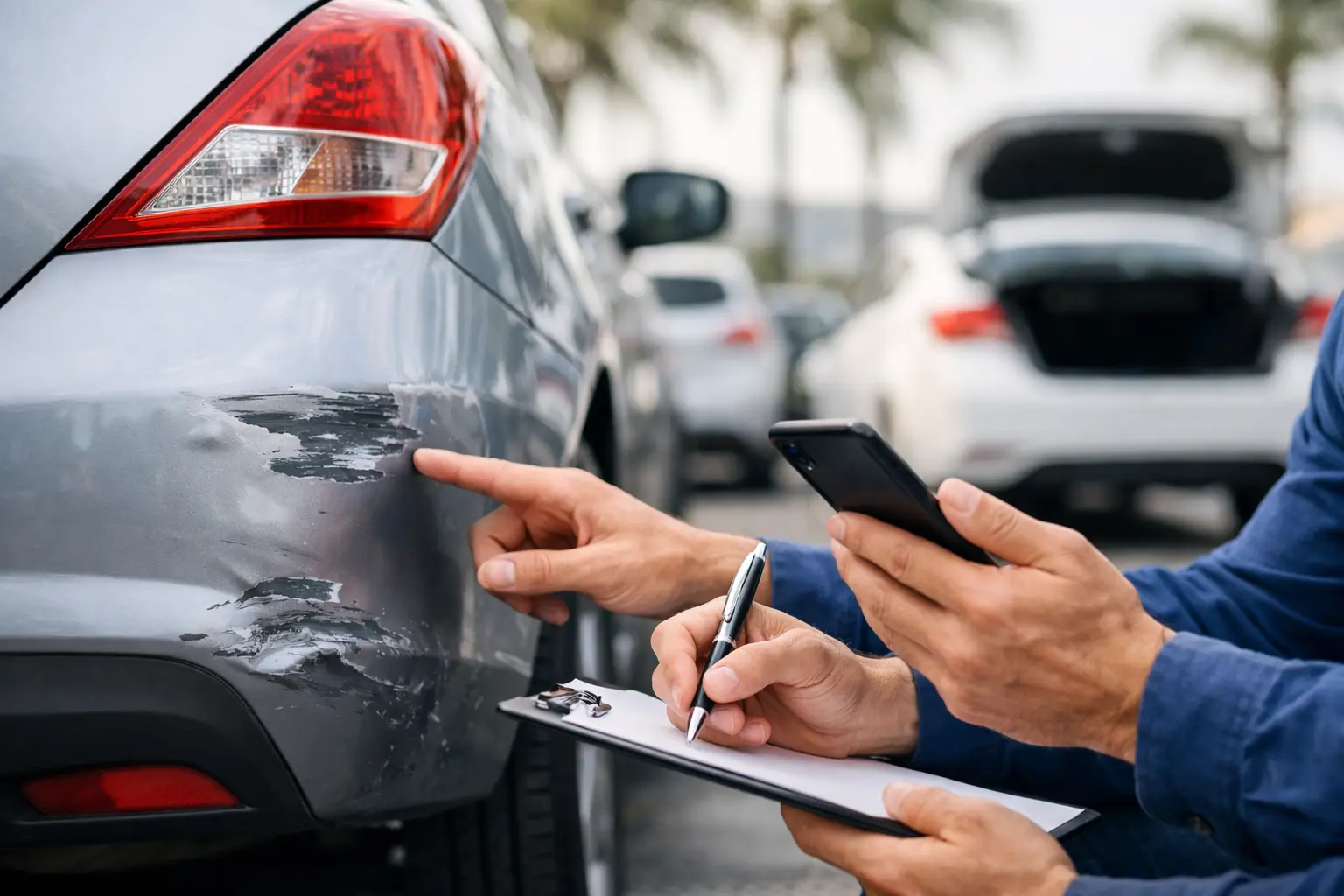 Cómo reportar daños en un coche de alquiler