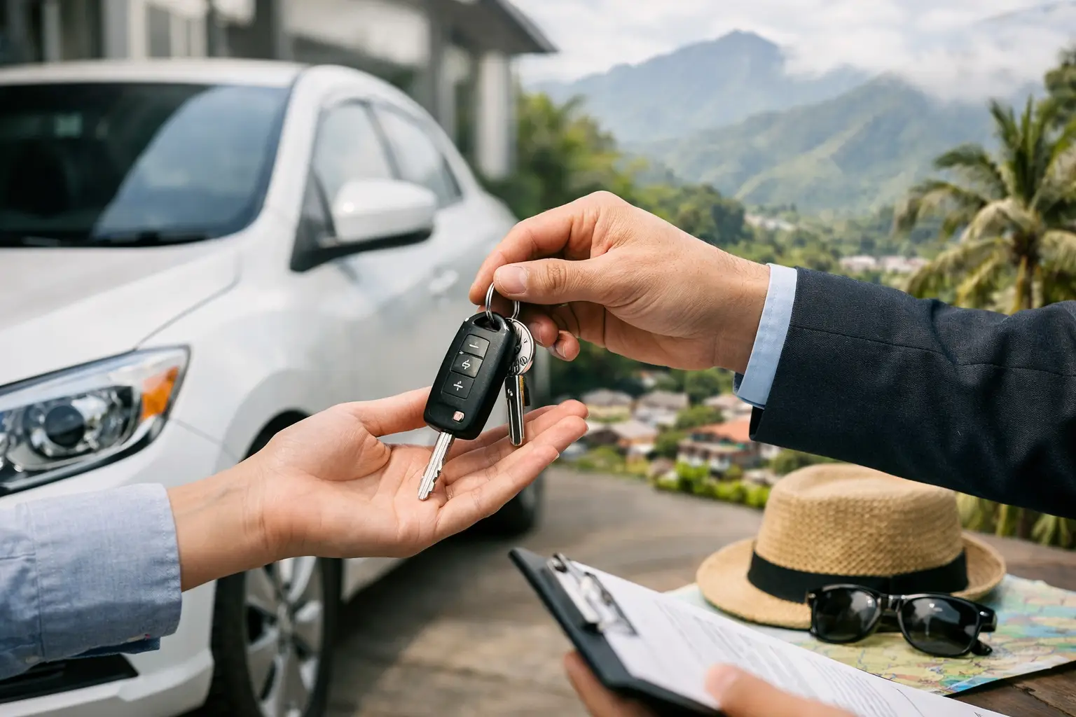 ¿Incluye seguro la renta de coche en Colombia?